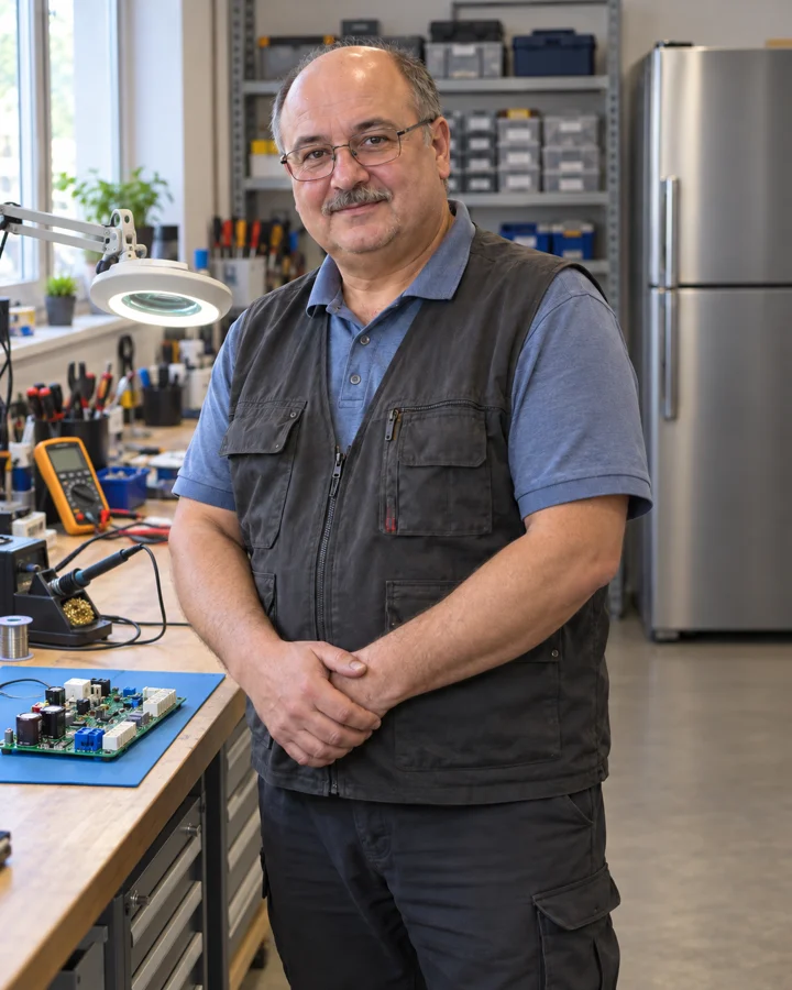 Иллюстрация сервисного инженера